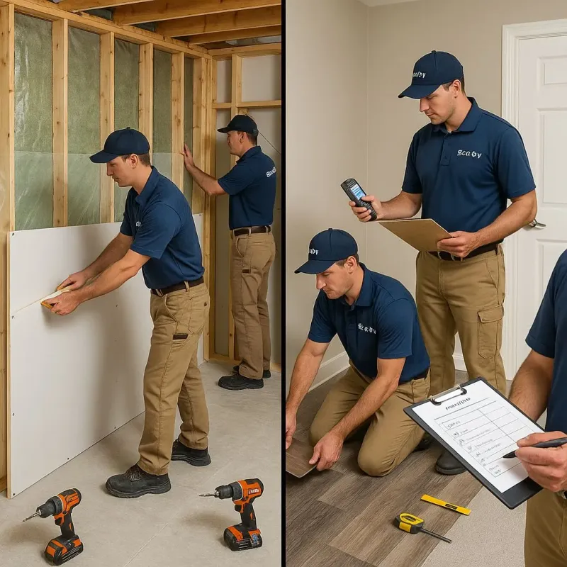 Repairs and Reconstruction process in Smoke Rise, AL